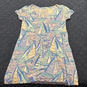 Lily Pulitzer Sailboat Print Dress